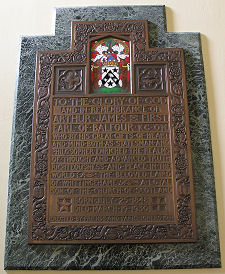 Memorial to Arthur Balfour