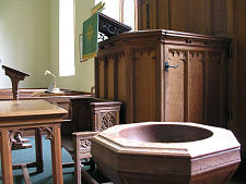 Pulpit & Font