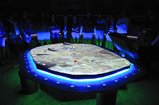 Battle Demonstration Under Way