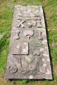 Highly Decorated Gravestone