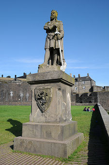 Robert the Bruce on the Esplanade