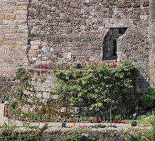 Base of the West Semi-Circular Tower