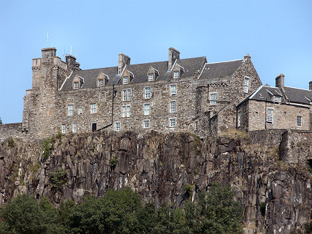 The King's Old Building Seen from Below