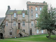 King's Old Building from Garden