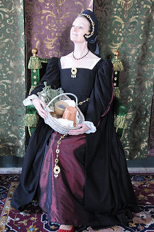 The Queen Holding Court