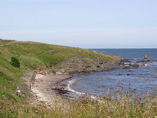 Coast Path East of Ardross Castle