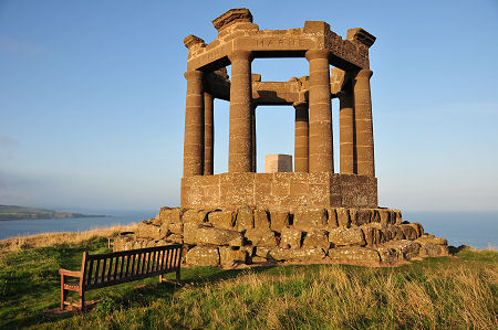 Stonehaven War Memorial in Evening Sunshine