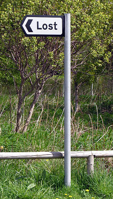 The Famous Road Sign to Lost