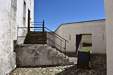 Perimeter Wall Door and Steps