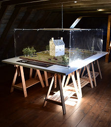 Lego Model on Top Floor