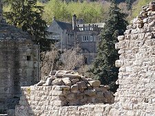 Kildrummy Castle Hotel from Castle