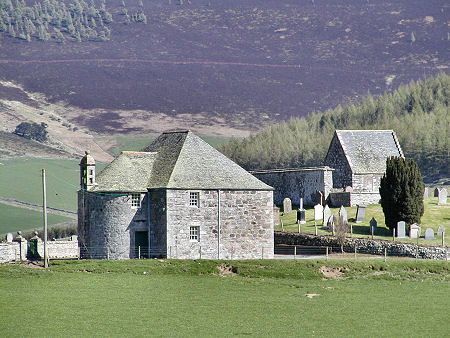 Kildrummy Kirk & Kirkyard frm the West