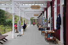 Station Platform & Coffee Shop