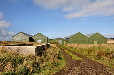 Approaching the Huts