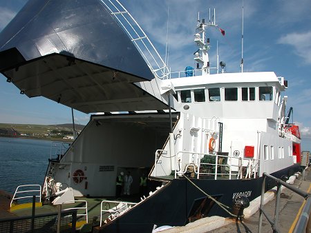 MV Varagen Ready to Load at Kirkwall