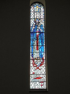 Stained Glass in Sanctuary