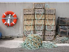 Fish Boxes on the Quayside