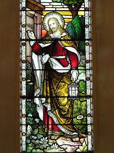 One of the Stained Glass Windows