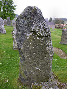Migvie Stone: Rear