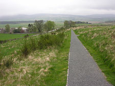 Path to the Circle from the Car Park