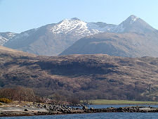 Snowcapped Ben Cruachan