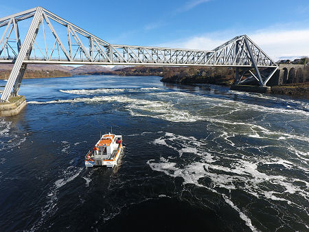 The Etive Explorer Traversing the Falls of Lora