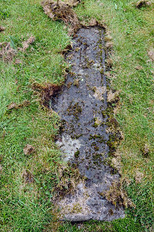 Graveslab from the 1300s