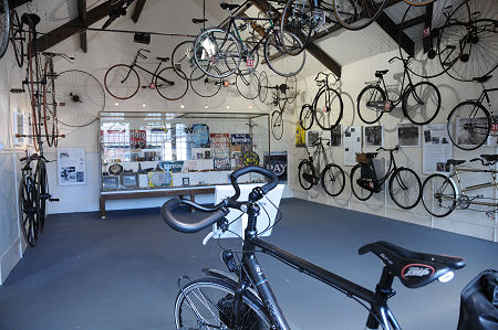 The Interior of the Main Room, with Mark Beaumont's Round the World Cycle in the Foreground
