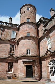North-West Tower in the Courtyard
