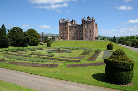 The West Parterre, Again with the Castle in the Background
