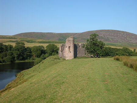Morton Castle's Superb Location