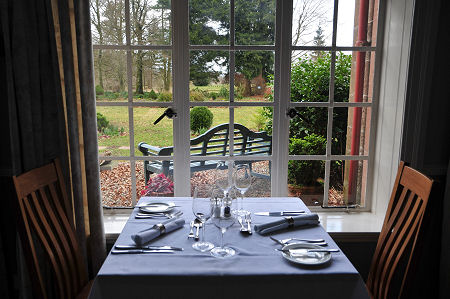 Table for Two with a Garden View