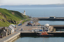 Scrabster with Dunnet Head Beyond