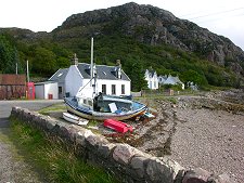 Shingle Beach and Cottages