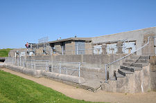 Rear of the Gun Battery