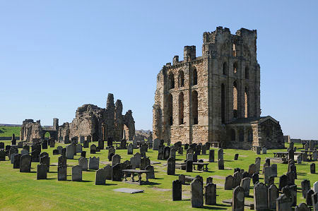 Tynemouth Priory from the South-East