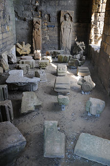 Stone Fragments in Prior's Chapel