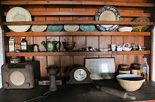 Dresser in the Recreated Cottage