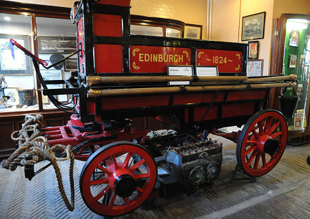 An 1824 Edinburgh Horse Drawn Fire Pump