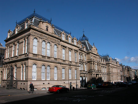 Chambers Street in Edinburgh