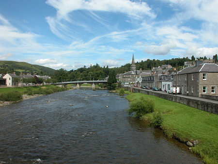 The River Esk at Langholm
