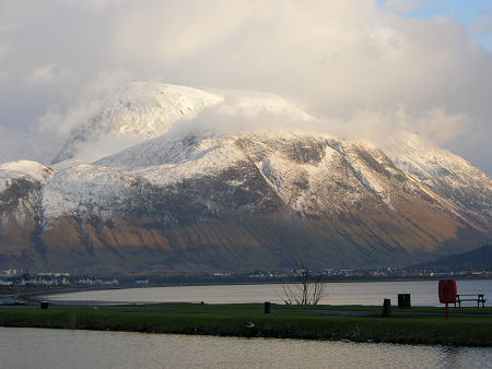 Ben Nevis in  Winter
