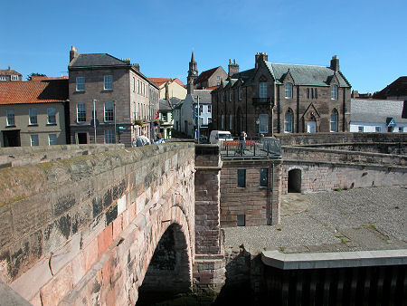 Berwick-upon-Tweed from the Old Tweed Bridge