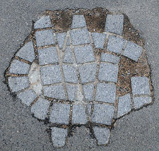 Paving Marking Where Wishart Died