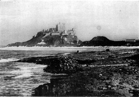 BAMBOROUGH CASTLE, NORTHUMBERLAND.