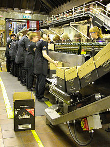 Bottling at Glenfiddich