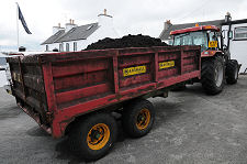 Locally Dug Peat  at Bowmore