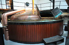 Wood Clad Mash Tun at Bowmore