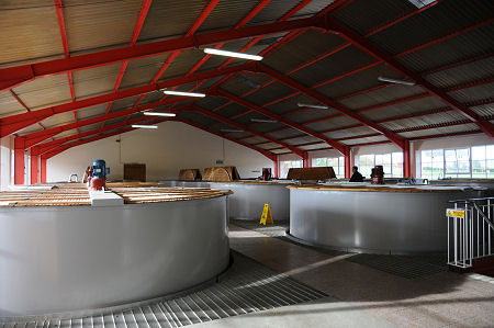 Stainless Steel Washbacks at Glenfarclas