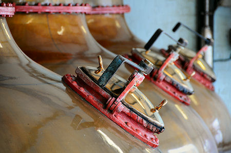 The Wash Stills at Laphroaig Distillery